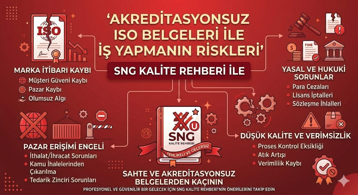 Akreditasyonsuz Belgeler ile İş Yapmanın Riskleri – SNG Kalite Rehberi