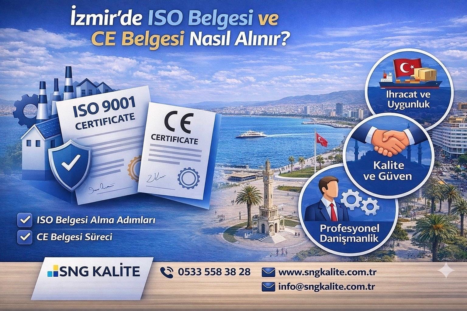 İzmir’de ISO ve CE Belgesi Nasıl Alınır? (2026 Güncel Rehber)