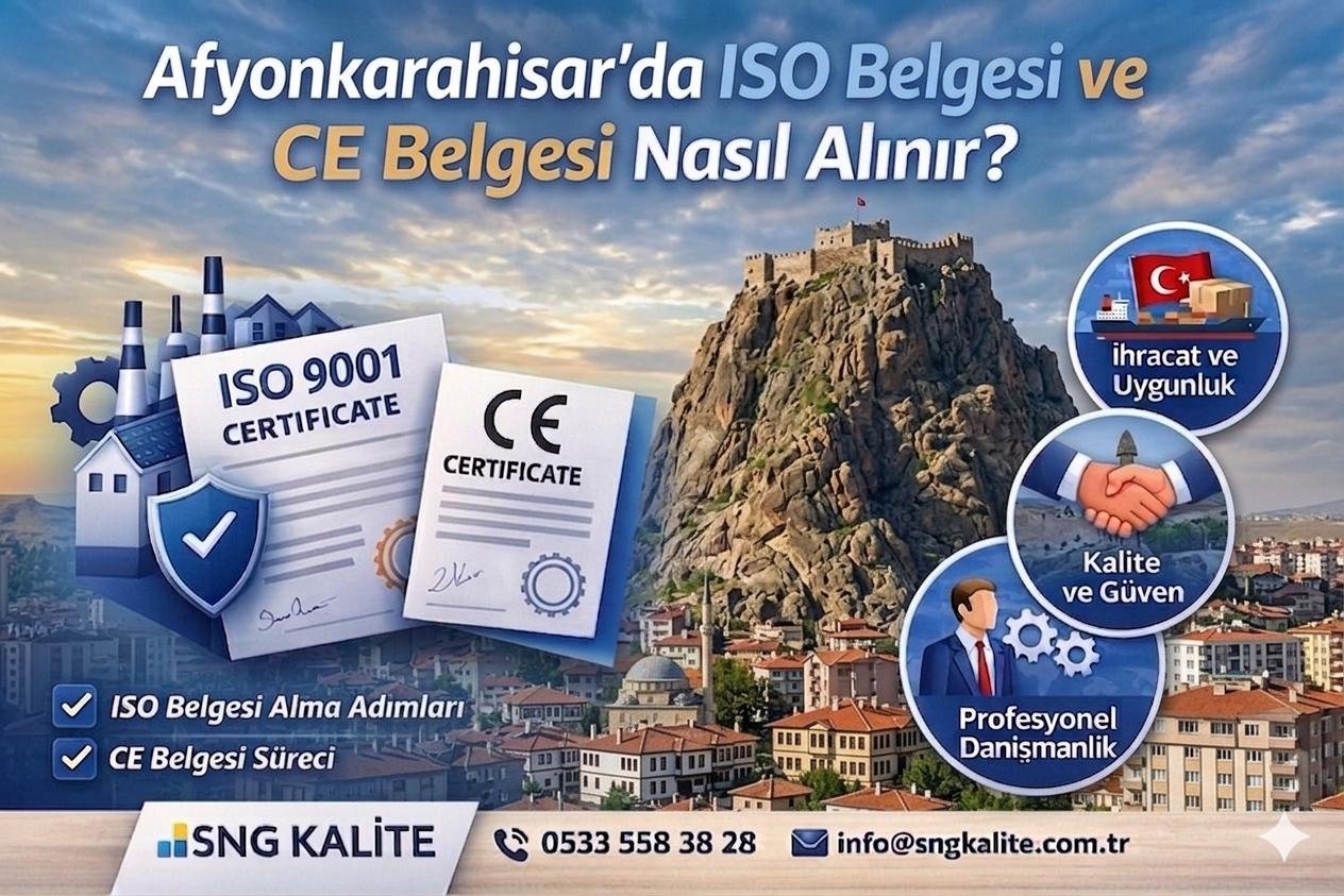 Afyonkarahisar’da ISO ve CE Belgesi Nasıl Alınır? 2026 Güncel Rehber