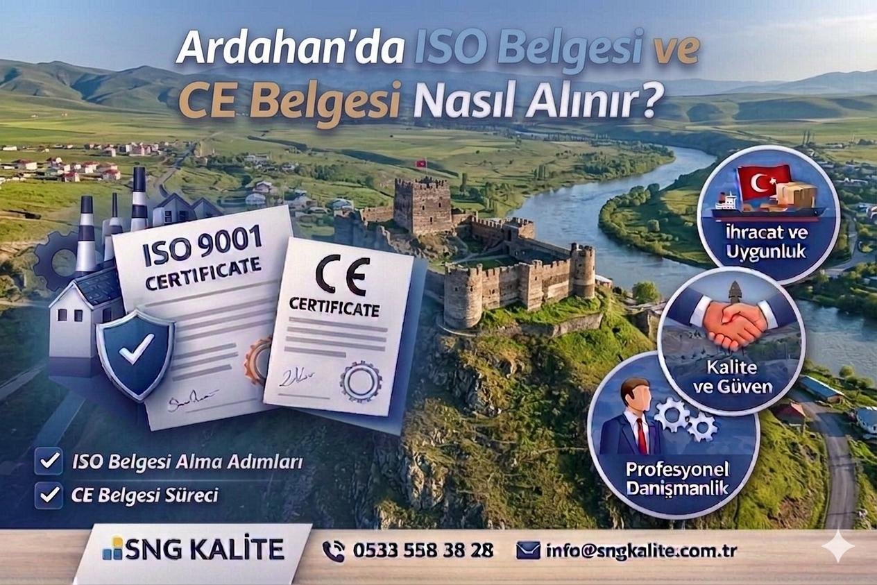 Ardahan’da ISO ve CE Belgesi Nasıl Alınır? (2026 Güncel Rehber)