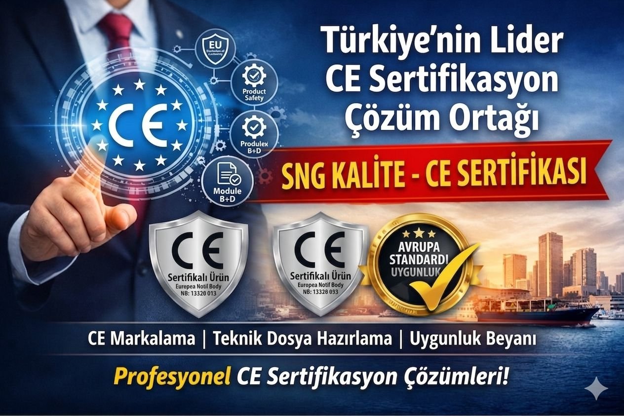 Türkiye’nin CE Belgelendirme Firması – SNG Kalite | CE Belgesi Nasıl Alınır?