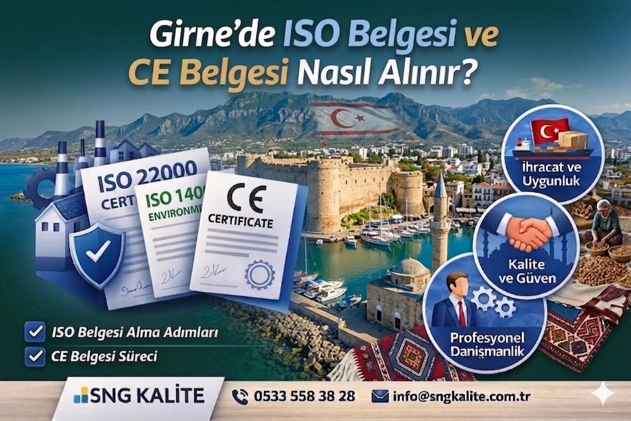 Kıbrıs Girne’de ISO Belgesi ve CE Belgesi Nasıl Alınır? (2026 Rehberi)