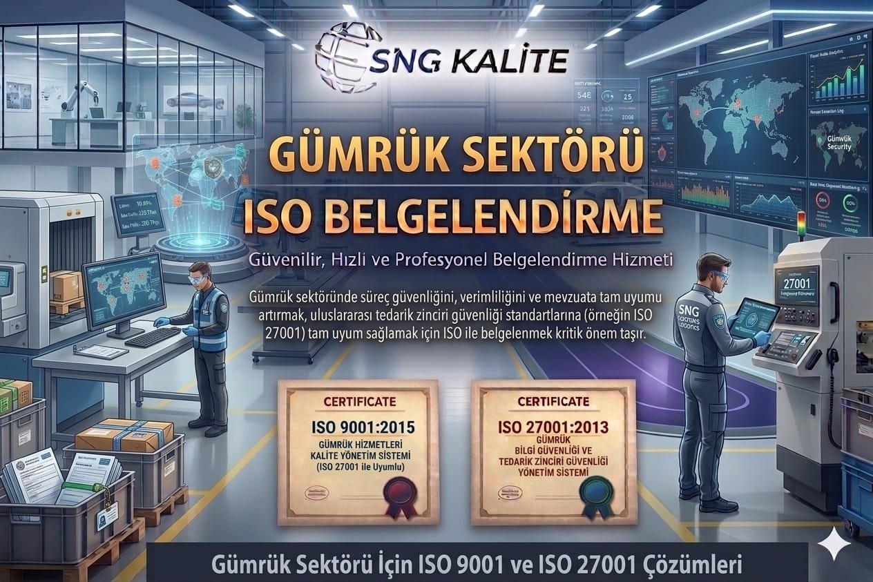 Gümrük Sektörü için ISO Belgelendirme