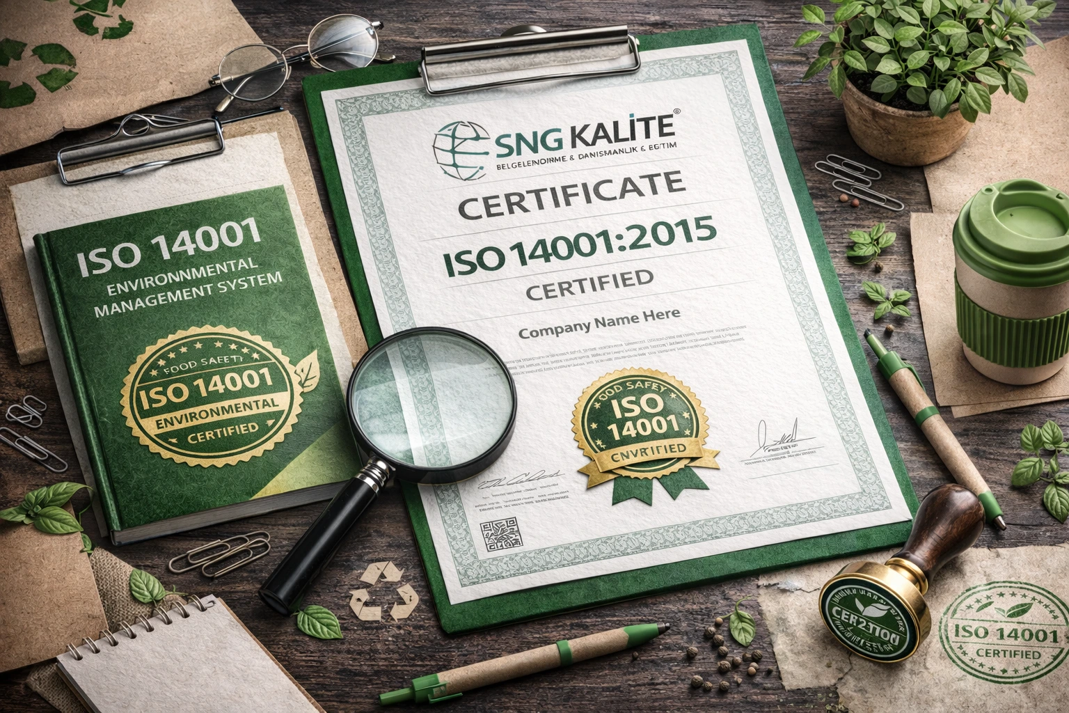ISO 14001 Çevre Yönetim Sistemi Belgesi – SNG Kalite