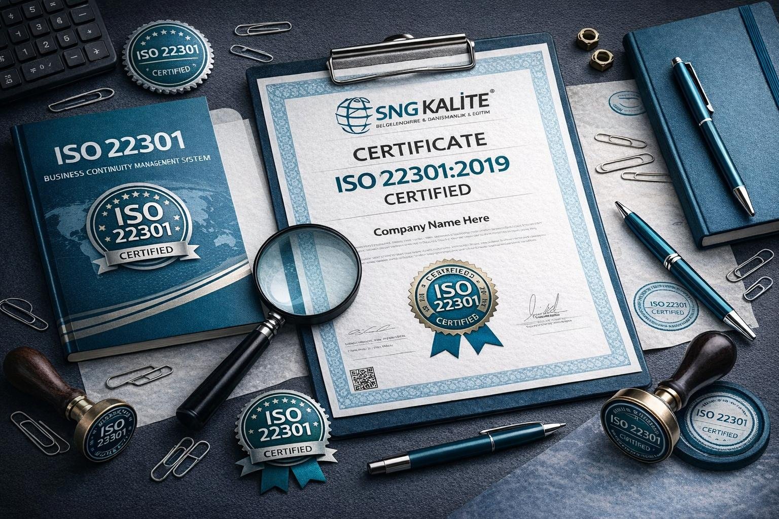 ISO 22301 İş Sürekliliği Yönetim Sistemi Belgesi - SNG Kalite
