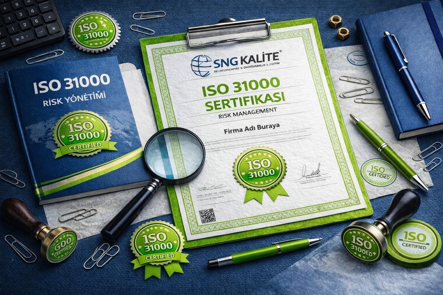 ISO 31000 Risk Yönetimi Belgesi - SNG Kalite