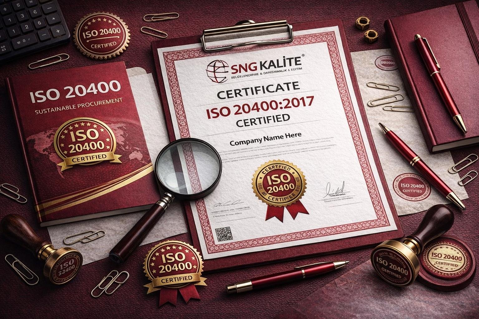ISO 20400 Sürdürülebilir Tedarik Yönetim Sistemi Belgesi - SNG Kalite