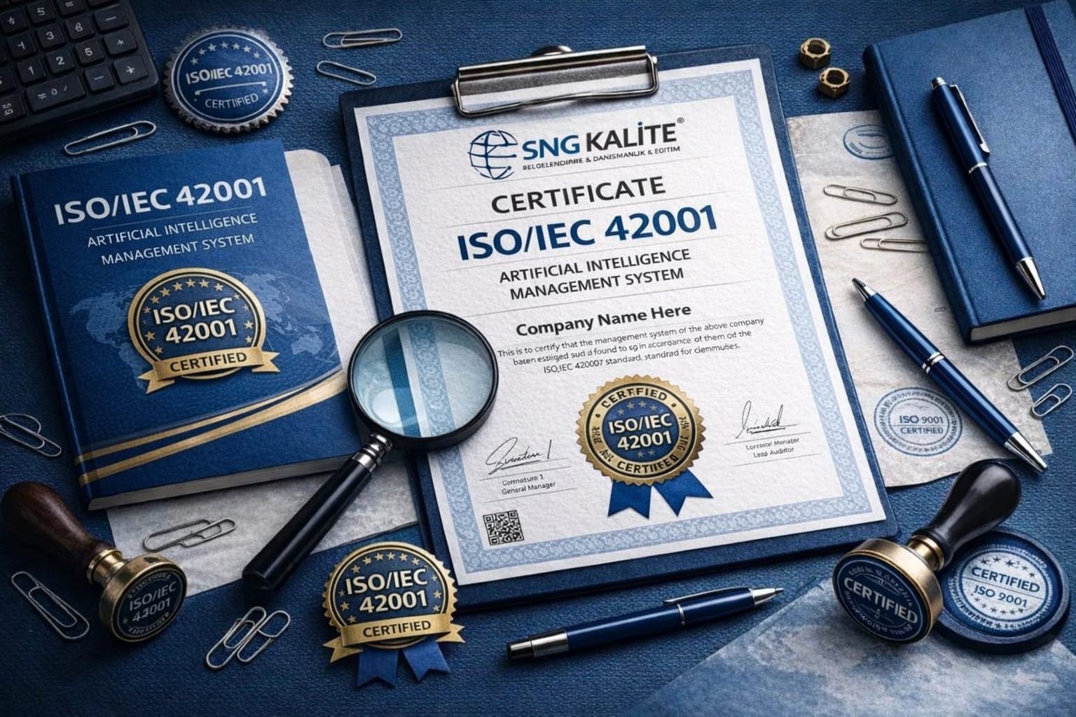 ISO 42001 Yapay Zeka Yönetim Sistemi Belgesi - SNG Kalite