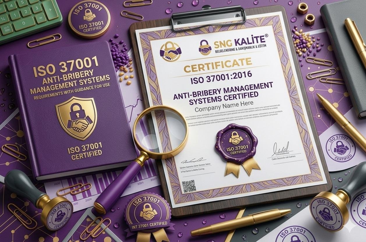 ISO 37001 Yolsuzlukla Mücadele Yönetim Sistemi Belgesi - SNG Kalite