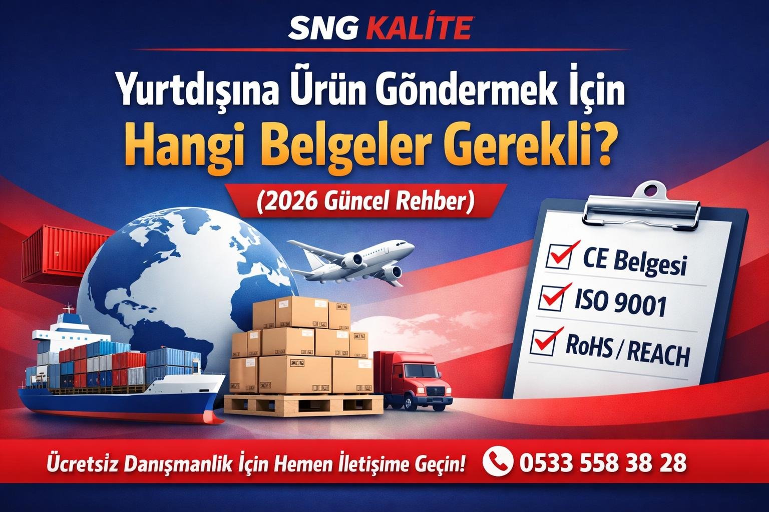 Yurtdışına Ürün Gönderirken Hangi Belgeler Gereklidir? (2026 Güncel Rehber) - ISO belgesi blog yazısı