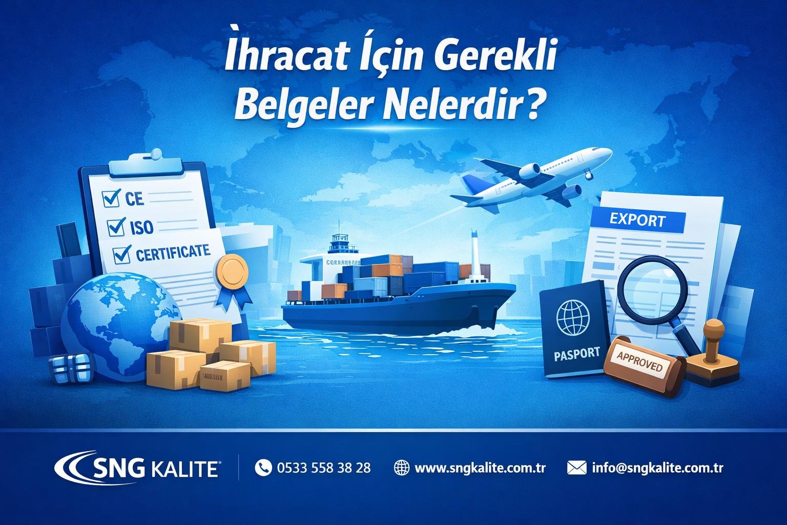 İhracat İçin Gerekli Belgeler Nelerdir? (2026 Güncel Rehber) - ISO belgesi blog yazısı