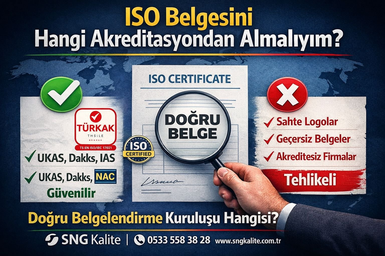 ISO Belgesini Hangi Akreditasyondan Almalıyım?  Hangi Belgelendirme Kuruluşu Doğru? - ISO belgesi blog yazısı