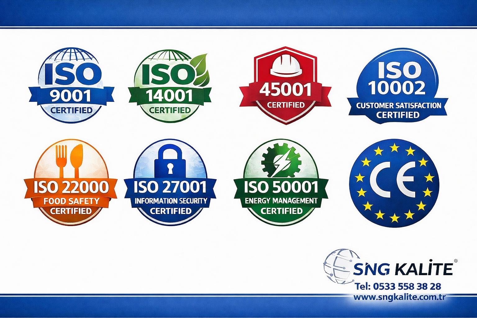 “SNG Kalite: ISO ve CE Belgelerinde Türkiye’nin Güvencesi” ✅ - ISO belgesi blog yazısı