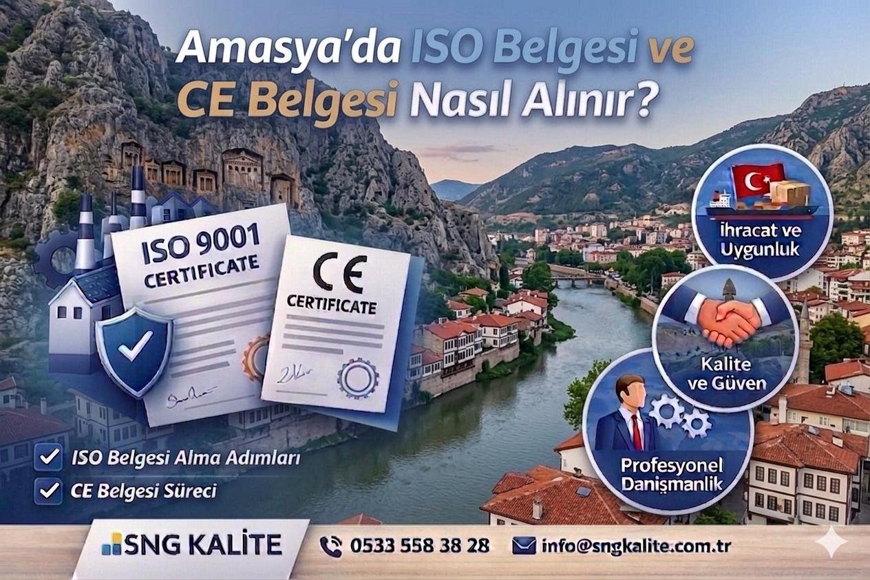 Amasya’da ISO ve CE Belgesi Nasıl Alınır? (2026 Güncel Rehber)