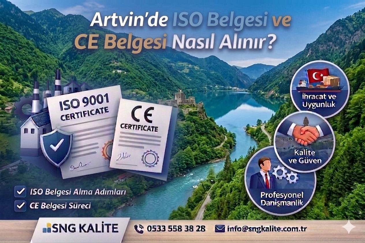 Artvin’de ISO ve CE Belgesi Nasıl Alınır? (2026 Güncel Rehber)