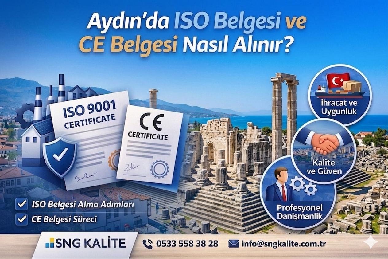 Aydın’da ISO ve CE Belgesi Nasıl Alınır? (2026 Güncel Rehber)