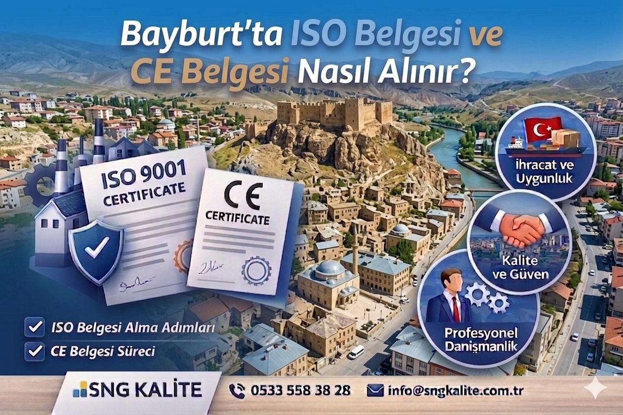Bayburt’ta ISO ve CE Belgesi Nasıl Alınır? (2026 Güncel Rehber) - ISO belgesi blog yazısı
