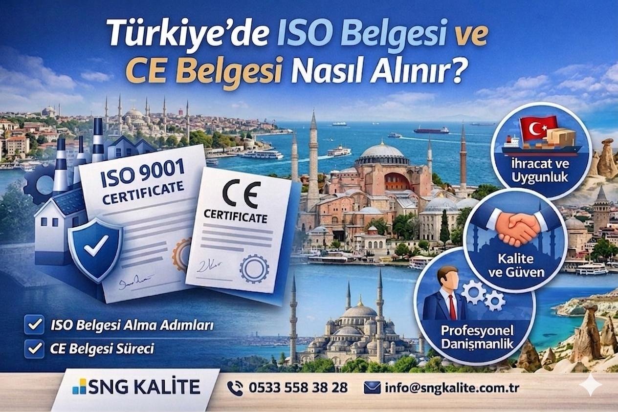 Türkiye’de ISO ve CE Belgesi Nasıl Alınır? 2026 Rehberi - ISO belgesi blog yazısı