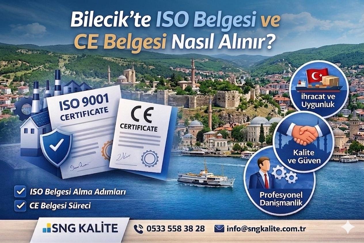 Bilecik’te ISO ve CE Belgesi Nasıl Alınır? (2026 Güncel Rehber)