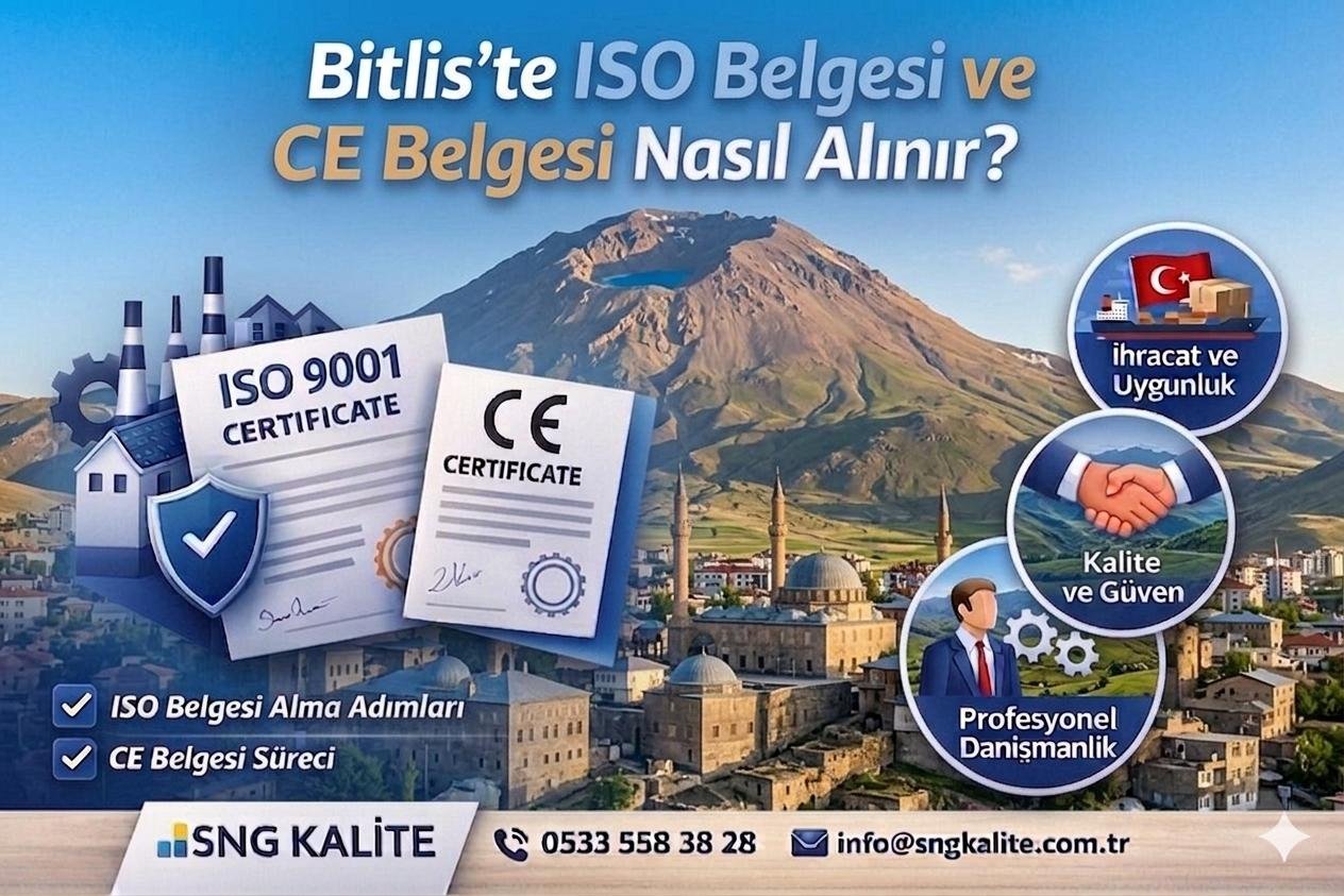 Bitlis’te ISO ve CE Belgesi Nasıl Alınır? 2026 Güncel Rehber - ISO belgesi blog yazısı