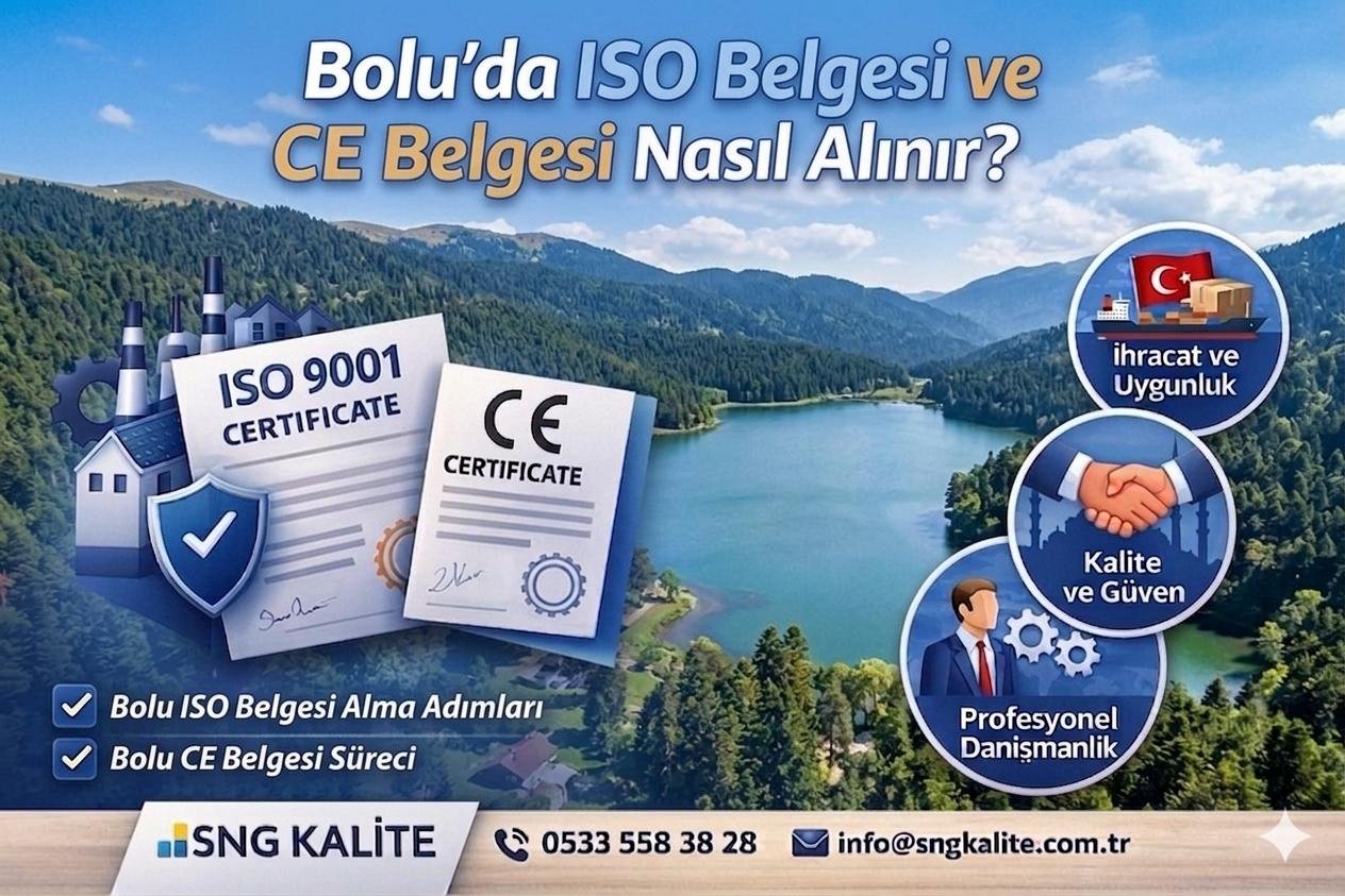 Bolu’da ISO ve CE Belgesi Nasıl Alınır? 2026 Güncel Rehber - ISO belgesi blog yazısı