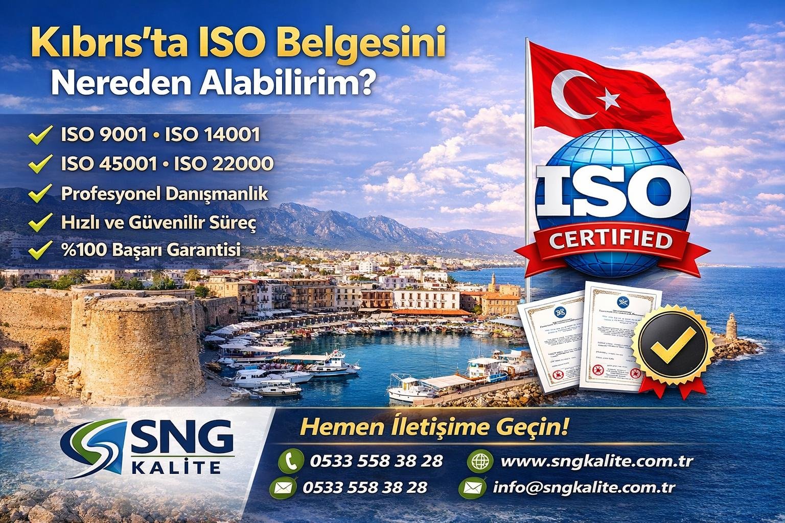 Kıbrıs’ta ISO Belgesini Nereden Alabilirim? (2026 Güncel Rehber) - ISO belgesi blog yazısı