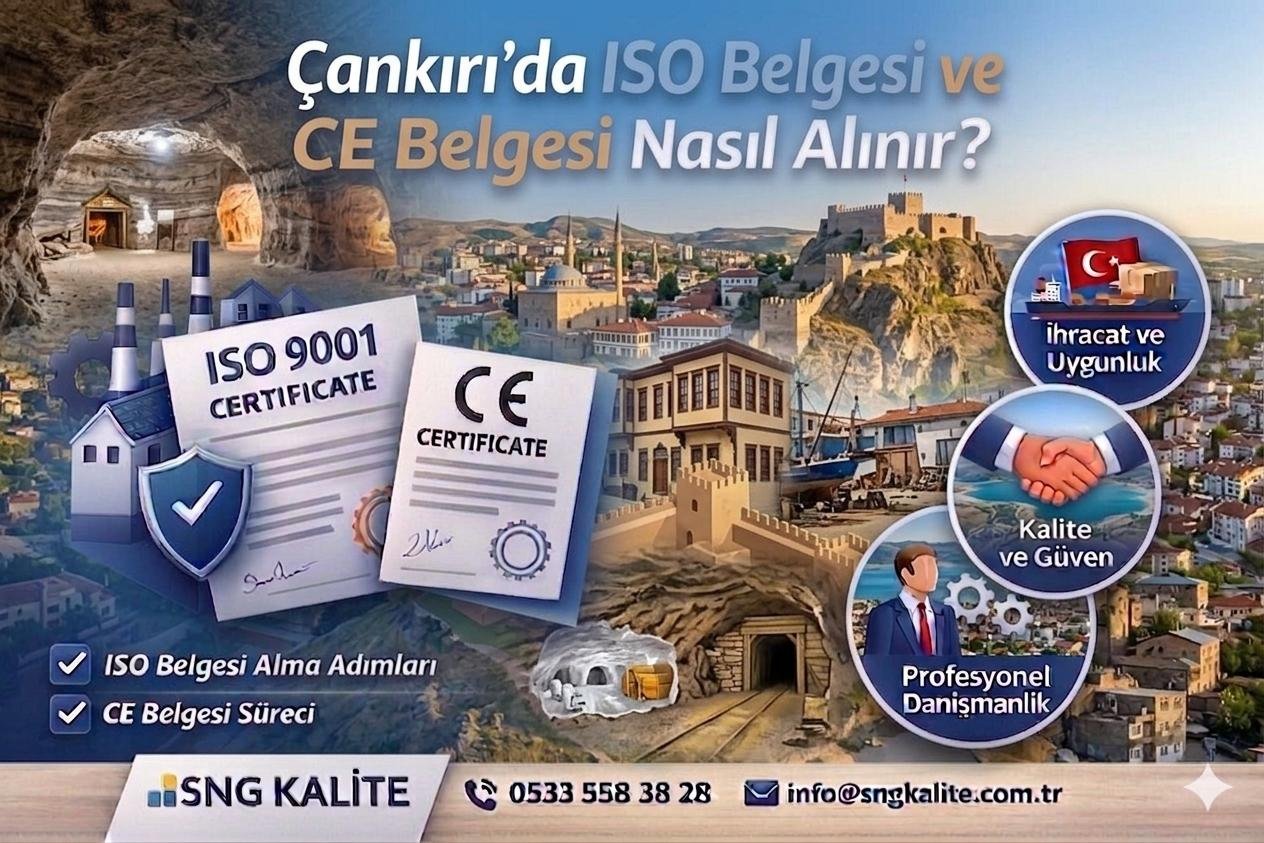 Çankırı’da ISO Belgesi ve CE Belgesi Nasıl Alınır? 2026 Güncel ve Detaylı Rehber - ISO belgesi blog yazısı