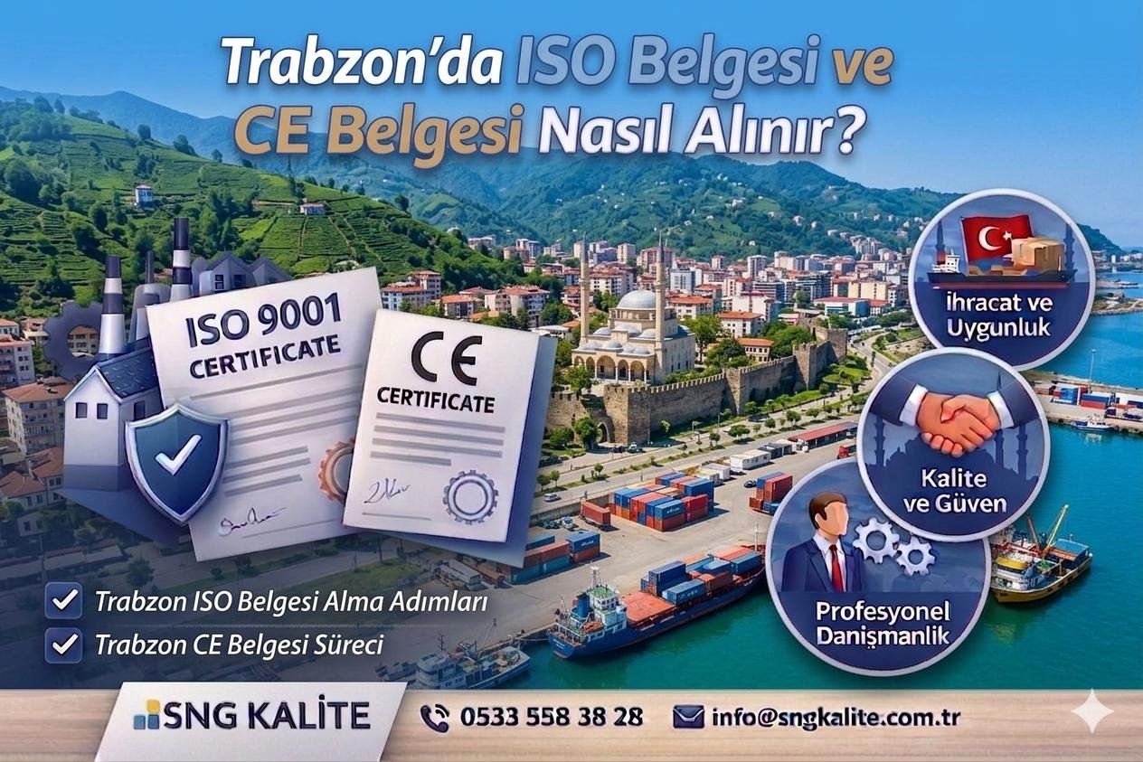 Trabzon’da ISO Belgesi ve CE Belgesi Nasıl Alınır? (2026 Güncel Rehberi)
