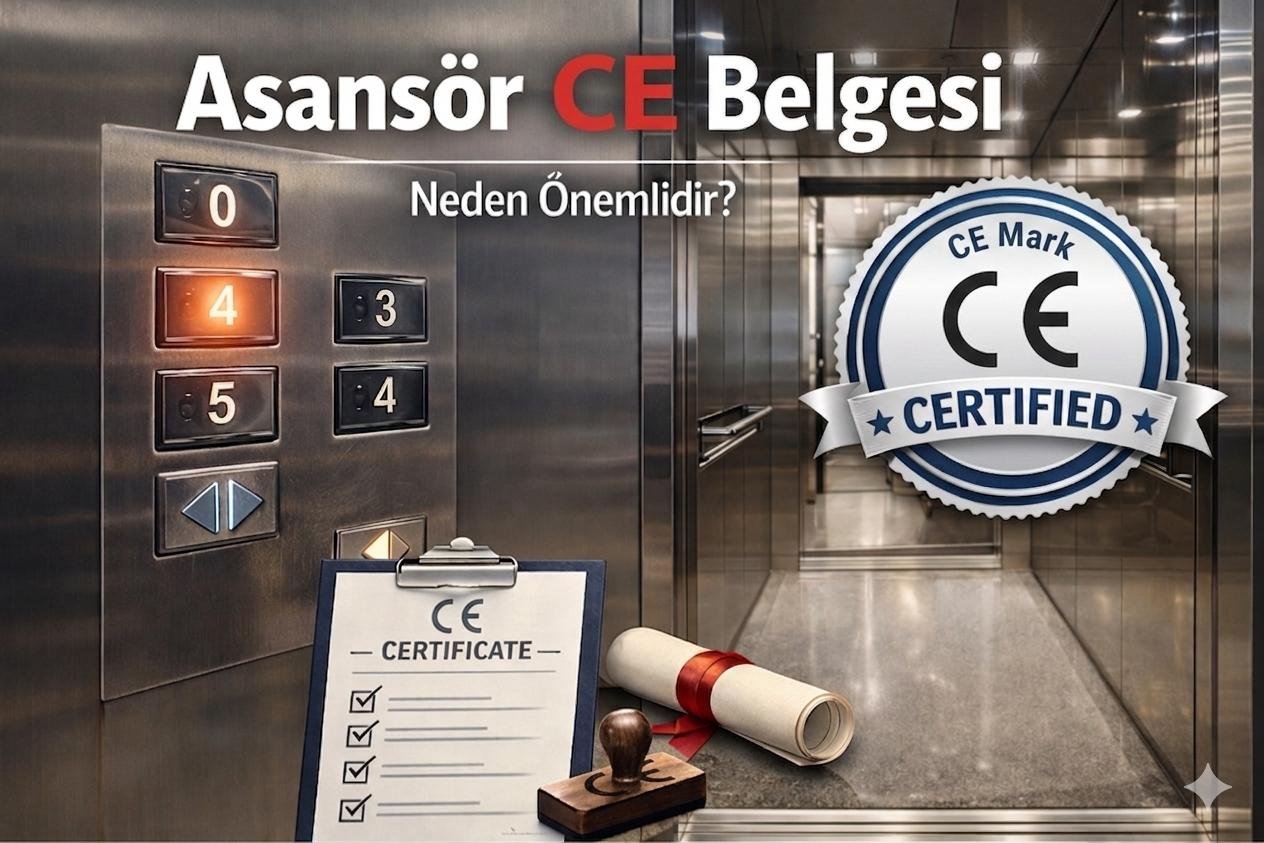 ASANSÖR CE BELGESİ NEDİR? NASIL ALINIR? (2026 GÜNCEL REHBER)