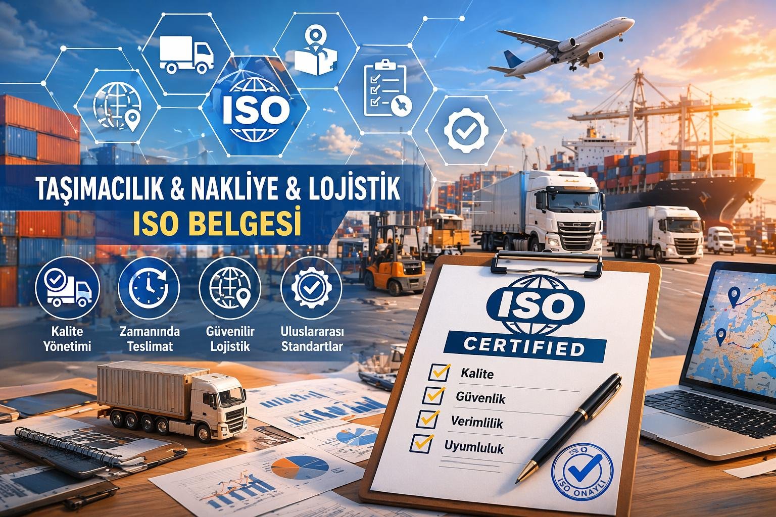 Taşımacılık, Nakliye ve Lojistik ISO Belgesi | 2026 Güncel Rehber