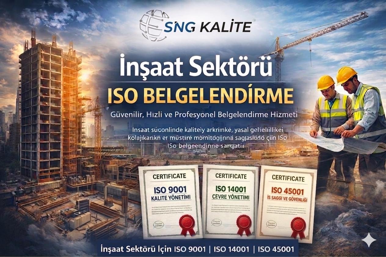 İnşaat Sektörü için ISO Belgelendirme