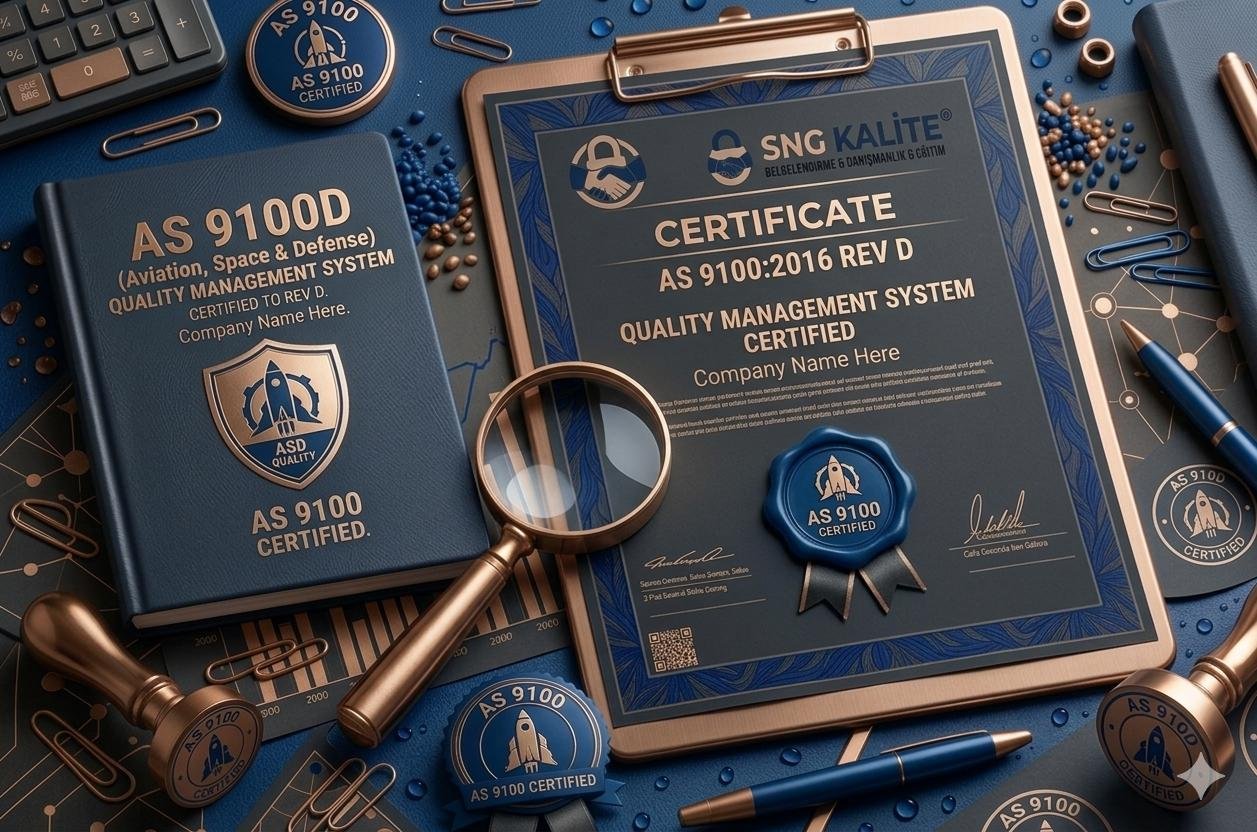 AS 9100 Belgesi Nedir? Havacılık, Uzay ve Savunma Kalite Yönetim Standardı | SNG Kalite